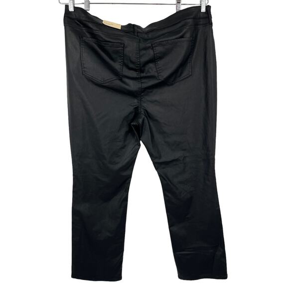 NYDJ Jeans Coated Marilyn straight plus size 24W - Picture 4 of 7